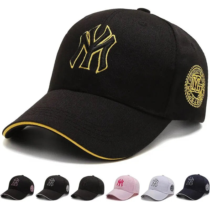 Hat Men's Casual Korean Version Outdoor Versatile Sunscreen Embroidery Letter Cap Couple Baseball Cap Women's Fashion Sunshade