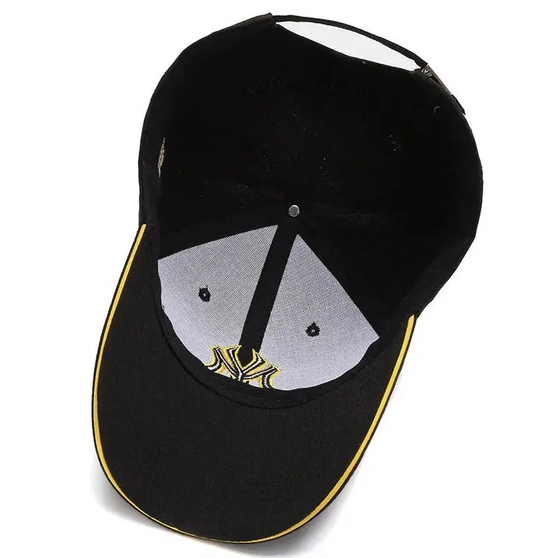 Hat Men's Casual Korean Version Outdoor Versatile Sunscreen Embroidery Letter Cap Couple Baseball Cap Women's Fashion Sunshade